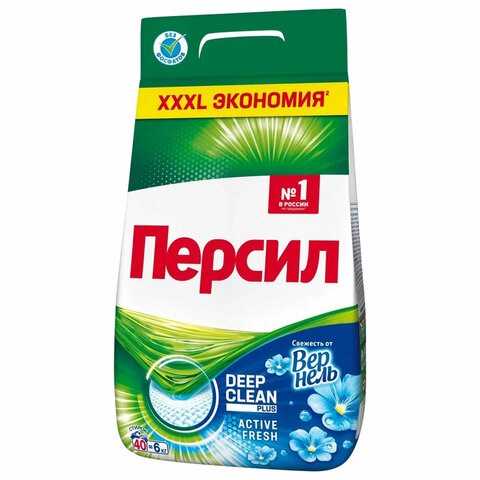 Стиральный порошок-автомат 6 кг, ПЕРСИЛ, "Свежесть от Вернель", 2467899 601882 - фото 172599
