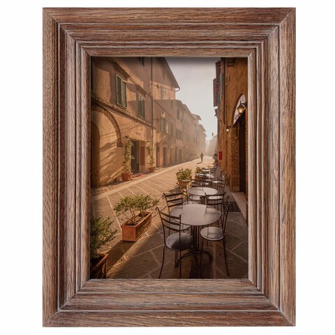 Рамка из мангового дерева BRAUBERG LOFT EL CLASICO, фото 13х18 см, стекло, 19х24 см, 391286 391286 - фото 229963