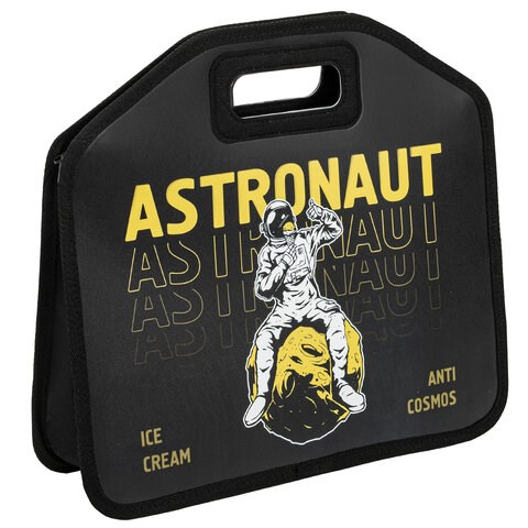 Папка-сумка ЮНЛАНДИЯ, 1 отделение, фетровые ручки, 34х30х11 см, "Astronaut", 271001 271001 - фото 257065