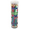 Карандаши цветные двусторонние BRAUBERG PREMIUM TWIN COLOUR, 24 шт., 48 цв., туба, шестигранные, грифель 3,3 мм, натуральное дерево, 181876 181876 - фото 187082