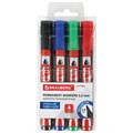 Маркеры перманентные BRAUBERG ULTRA MARKER, НАБОР 4 ЦВЕТА, круглый наконечник 3,5 мм, 152208 152208 - фото 191444
