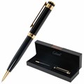 Ручка подарочная шариковая GALANT "Bernini", корпус черный, детали золото, узел 0,7 мм, линия письма 0,5 мм, синяя, 144177 144177 - фото 199607