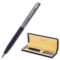 Ручка подарочная шариковая GALANT "Empire Blue", корпус синий с серебристым, хромированные детали, пишущий узел 0,7 мм, синяя, 140961 140961 - фото 199752
