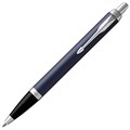 Ручка шариковая PARKER "IM Core Matte Blue CT", корпус темно-синий лак, хромированные детали, синяя, 1931668 142539 - фото 200339