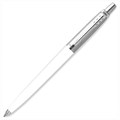Ручка шариковая PARKER "Jotter Orig White", корпус белый, детали нержавеющая сталь, синяя, RG0032930 143867 - фото 200524