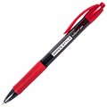 Ручка шариковая автоматическая с грипом BRAUBERG OFFICE STYLE, КРАСНАЯ, узел 0,7 мм, линия 0,35 мм, тонированный корпус, 144211 144211 - фото 202370