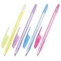 Ручка шариковая BRAUBERG "X-333" PASTEL, СИНЯЯ, корпус тонированованный ассорти, узел 0,7 мм, линия письма 0,35 мм, 142830 142830 - фото 203405