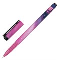 Ручка шариковая BRAUBERG SOFT TOUCH GRIP "STARS", СИНЯЯ, мягкое покрытие, узел 0,7 мм, 143715 143715 - фото 203635