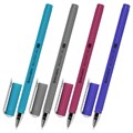 Ручка шариковая BRAUBERG SOFT TOUCH STICK "METALLIC", СИНЯЯ, мягкое покрытие, корпус ассорти, узел 0,7 мм, 143699 143699 - фото 203706