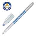 Ручка шариковая масляная PENSAN "Global-21", СИНЯЯ, корпус прозрачный, узел 0,5 мм, линия письма 0,3 мм, 2221 140654 - фото 204792