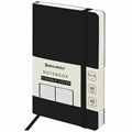 Блокнот МАЛЫЙ ФОРМАТ (91х140 мм) А6, BRAUBERG ULTRA, под кожу, 80 г/м2, 96 л., линия, черный, 113029 113029 - фото 210363