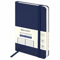 Блокнот МАЛЫЙ ФОРМАТ (93х140 мм) А6, BRAUBERG ULTRA, балакрон, 80 г/м2, 96 л., клетка, темно-синий, 113053 113053 - фото 210381