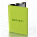 Обложка для паспорта, мягкий полиуретан, "PASSPORT", салатовая, STAFF, 237607 237607 - фото 213316