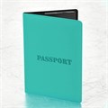 Обложка для паспорта, мягкий полиуретан, "PASSPORT", цвет "тиффани", STAFF, 238404 238404 - фото 213332