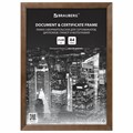 Рамка 21х30 см, дерево, багет 14 мм, BRAUBERG "Elegant", грецкий орех, акриловый экран, 391297 391297 - фото 229411