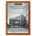 Рамка 21х30 см, дерево, багет 20 мм, BRAUBERG "Business", светлое дерево, акриловый экран, 391291 391291 - фото 229452