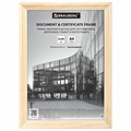 Рамка 21х30 см, дерево, багет 20 мм, BRAUBERG "Business", цвет натуральный, акриловый экран, 391292 391292 - фото 229459