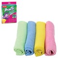 Салфетки из МИКРОФИБРЫ универсальные 30х30 см, КОМПЛЕКТ 4 шт., Practi Microfiber, 240 г/м2, PACLAN, 74825, 410260 604095 - фото 240466