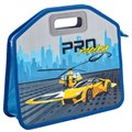 Папка-сумка ЮНЛАНДИЯ, 1 отделение, фетровые ручки, 34х30х11 см, "Proracing", 271632 271632 - фото 257092
