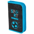 Пенал ЮНЛАНДИЯ, 1 отделение, картон с эффектом soft-touch, 19х11 см, "Sport game", 272262 272262 - фото 257696