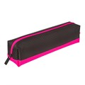 Пенал-косметичка BRAUBERG, мягкий, "Black&Bright", черно-розовый, 21х5х5 см, 229006 229006 - фото 258895