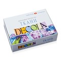 Краски по ткани акриловые "Декола", 12 цветов по 20 мл, в баночках, 4141216 190391 - фото 260442