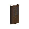 Шкаф для документов высокий со стеклянными дверями 209757 - фото 302911
