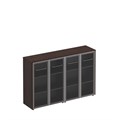 Шкаф комбинированный средний (стекло + стекло) 122950 - фото 303539