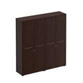 Шкаф комбинированный высокий (закрытый + одежда ) 122909 - фото 303573