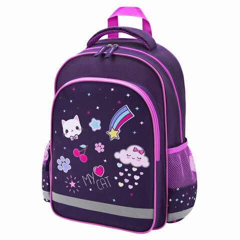 Рюкзак ПИФАГОР SCHOOL, 1 отделение, 3 кармана, "Leapfrog", 38x28х14 см, 273167 273167 - фото 270526
