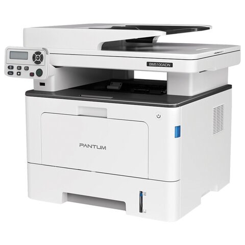 МФУ лазерное PANTUM BM5100ADN, А4, 40 стр./мин., 100 000 стр./мес., ДУПЛЕКС, АПД, сетевая карта 354811 - фото 284037