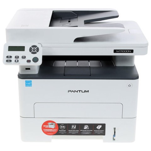 МФУ лазерное PANTUM M7100DN "3 в 1", А4, 33 стр./мин., 60000 стр./мес., ДУПЛЕКС, АПД, сетевая карта 354175 - фото 284089