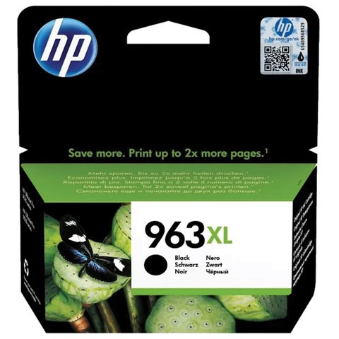 Картридж струйный HP (3JA30AE) для HP OfficeJet Pro 9010/9013/9020/9023, №963XL черный, ресурс 2000 страниц 363480 - фото 284919