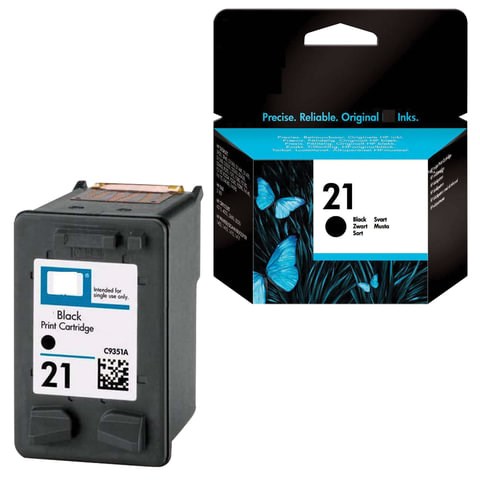 Картридж струйный HP (C9351AE) Deskjet 3920/3940/officeJet4315/4355, №21, черный, оригинальный 360549 - фото 284951