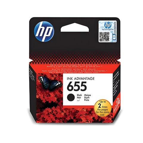 Картридж струйный HP (CZ109AE) Deskjet Ink Advantage 3525/5525/4515/4525 №655, черный, оригинальный 361009 - фото 284968