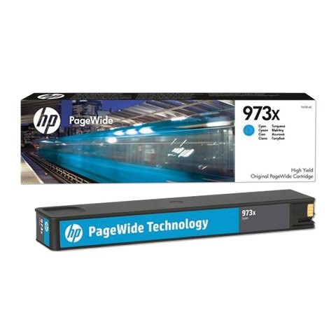 Картридж струйный HP (F6T81AE) PW Pro 477dw/452dw, №973X, голубой, увеличенный ресурс 7000 страниц, оригинальный 362295 - фото 284976