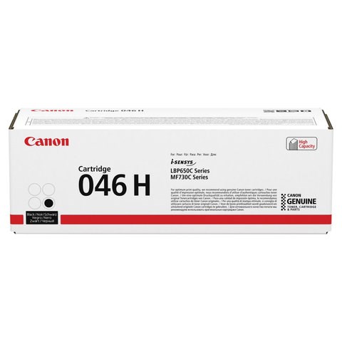 Картридж лазерный CANON (046HBK) i-SENSYS LBP653Cdw / 654Cx / MF732Cdw / 734Cdw, черный, ресурс 6300 страниц, оригинальный, 1254C002 363232 - фото 285240