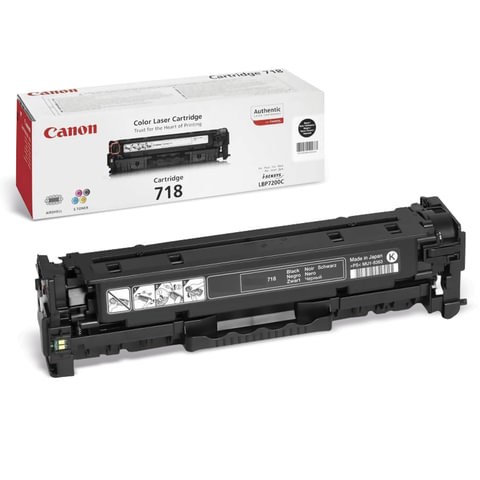 Картридж лазерный CANON (718BK) LBP7200Cdn/MF8330Cdn/MF8350Cdn, черный, ресурс 3400 страниц, оригинальный, 2662B002 360982 - фото 285250