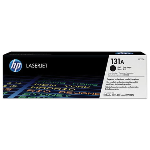 Картридж лазерный HP (CF210A) CLJ Pro 200 M276n/M276nw, №131A, черный, оригинальный, ресурс 1600 страниц 361089 - фото 285273