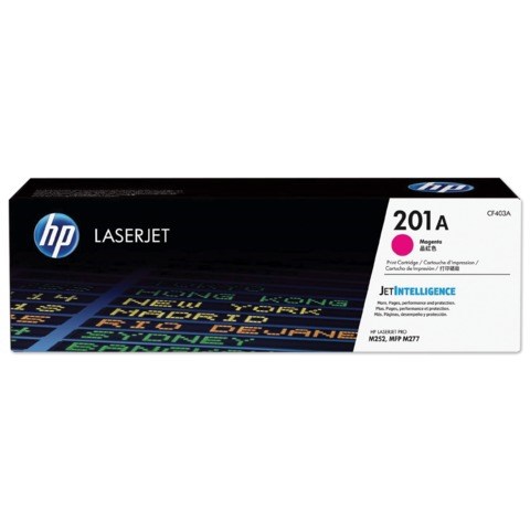 Картридж лазерный HP (CF403A) LaserJet Pro M277n/dw/M252n/dw, №201A, пурпурный, оригинальный, ресурс 1400 страниц 361695 - фото 285297