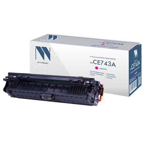 Картридж лазерный NV PRINT (NV-CE743A) для HP CP5220/CP5225/CP5225dn/CP5225n, пурпурный, ресурс 7300 страниц 363401 - фото 285414