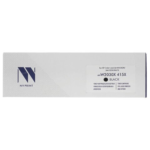 Картридж лазерный NV PRINT (NV-W2030X) для HP Color LaserJet M454dn/M454dw, черный, ресурс 7500 страниц 364353 - фото 285416