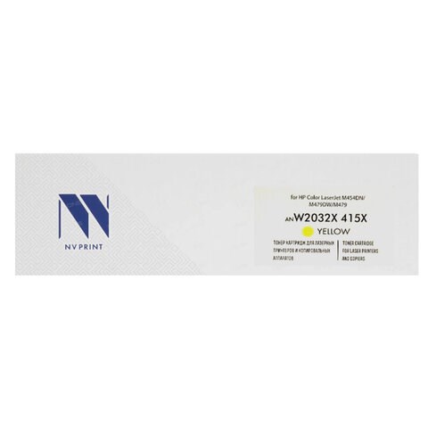 Картридж лазерный NV PRINT (NV-W2032X) для HP Color LaserJet M454dn/M454dw, желтый, ресурс 6000 страниц 364355 - фото 285417