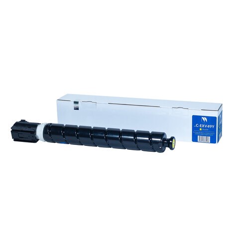 Тонер NV PRINT (NV-CEXV49Y) для CANON iR C3320/3325i/3330i/3530i, желтый, ресурс 19000 страниц 363267 - фото 285601