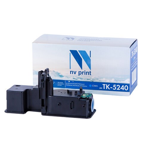 Тонер-картридж NV PRINT (NV-TK-5240C) для KYOCERA ECOSYS P5026cdn/w/M5526cdn, голубой, ресурс 3000 стр. 363005 - фото 285664