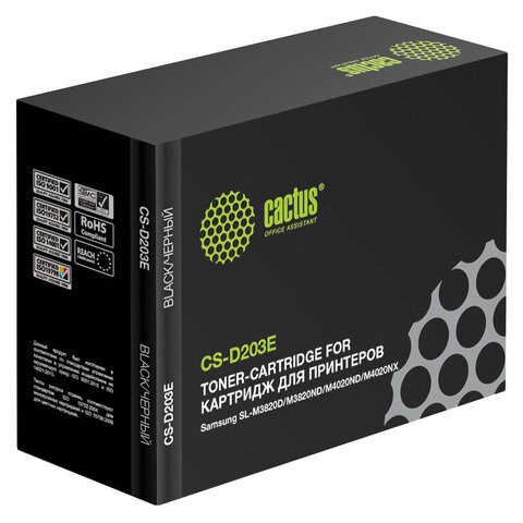 Картридж лазерный CACTUS (CS-D203E) для SAMSUNG ProXpress M3820/4020/3870/4070, ресурс 10000 стр. 362621 - фото 285804