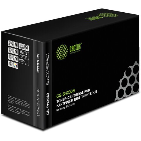 Картридж лазерный CACTUS (CS-S4200S) для SAMSUNG SCX-4200/4220, ресурс 2500 стр. 361780 - фото 285903