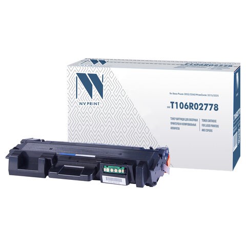 Картридж лазерный NV PRINT (NV-106R02778) для XEROX P3052/3260/WC3215/3225, ресурс 3000 страниц 363383 - фото 286025
