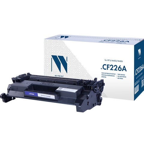 Картридж лазерный NV PRINT (NV-CF226A) для HP LaserJet Pro M402d/n/dn/dw/426dw/fdw, ресурс 3100 стр. 362319 - фото 286063