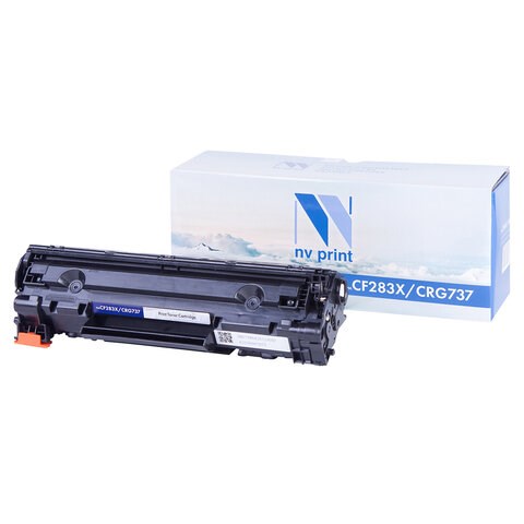 Картридж лазерный NV PRINT (NV-CF283X/737) для HP/CANON LJ M201/225/ MF211/212/216, ресурс 2200 стр., NV-CF283X/Canon 362894 - фото 286080